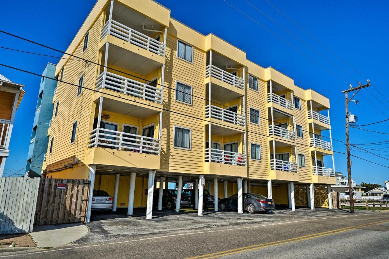カロライナビーチBreezy Beach Retreat With 180-Degree Ocean Views!アパートメント エクステリア 写真